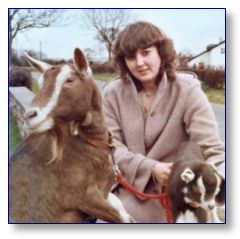 Our foundation goat, Airedale Beauty